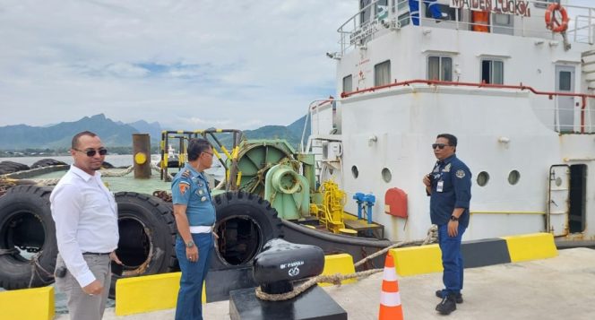 
 Keberhasilan uji sandar kapal