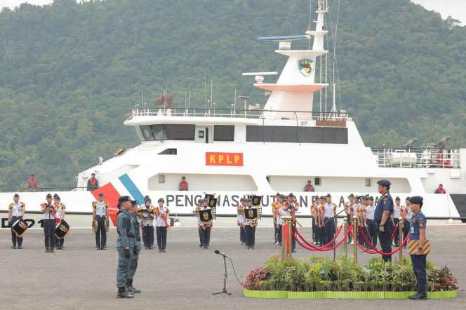 
 Gelaran HUT Ke-53 KPLP dan HUT Ke-38 PPLP di Lampung Selatan. Foto istimewa/PPLP Tanjung Priok 