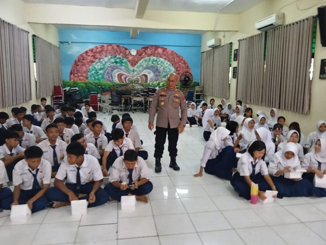 
 Satgas Preemtif Polres Tanjung Priok, Sosialisasikan Operasi Keselamatan Jaya 2026