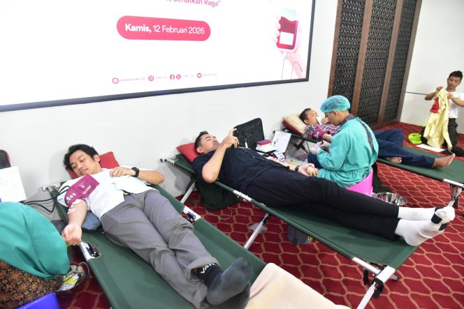 
 KAI Services Gelar Donor Darah Peringati Bulan K3 Nasional