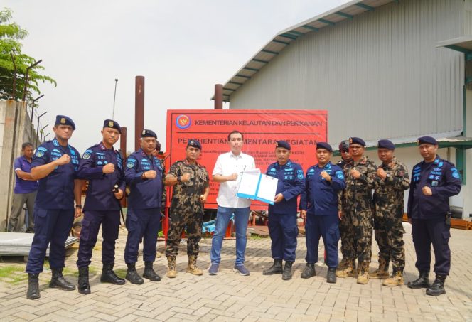 
 KKP Hentikan Sementara Reklamasi Diduga Tak Berizin di Gresik