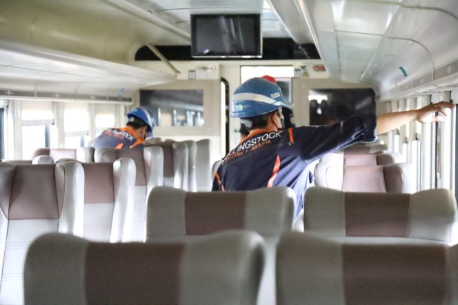 
 KAI Daop 1 Jakarta Pastikan Kesiapan Armada untuk Angkutan Lebaran 2026