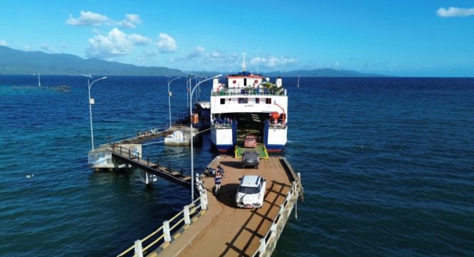 
 Layanan penyeberangan di Wakatobi, Sultra