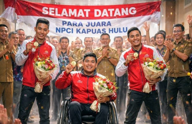 
 Pemkab Kapuas Hulu Sambut Tiga Atlet NPCI Berprestasi Nasional dan Internasional