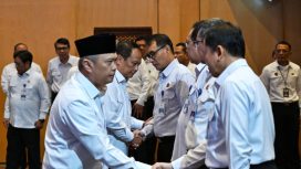 Menhub Dudy beri selamat para Pejabat Eselon I Kemenhub