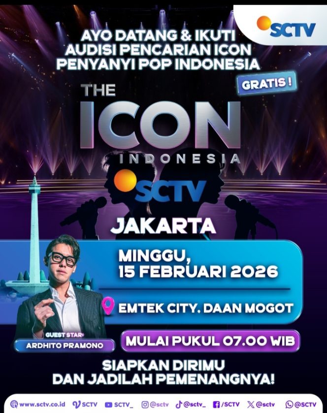 
 Audio The Icon Indonesia Hadir   Di Jakarta, Ardhito Pramono Jadi Juri Di Entek City