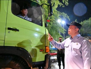 Menhub bincang dengan pengemudi angkutan barang