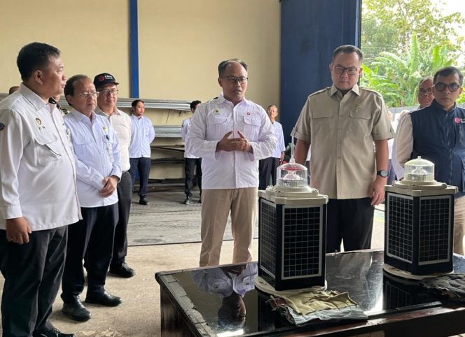 
 Peninjauan di Disnav Cilacap oleh BRIN