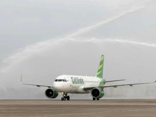 Water salute armada Citilink