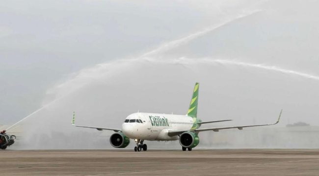 Water salute armada Citilink
