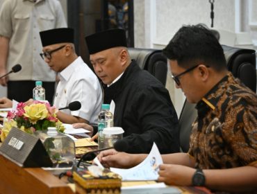 Menhub Dudy bersama Gubernur Lampung dan instansi terkait Rkaor Angleb 2026