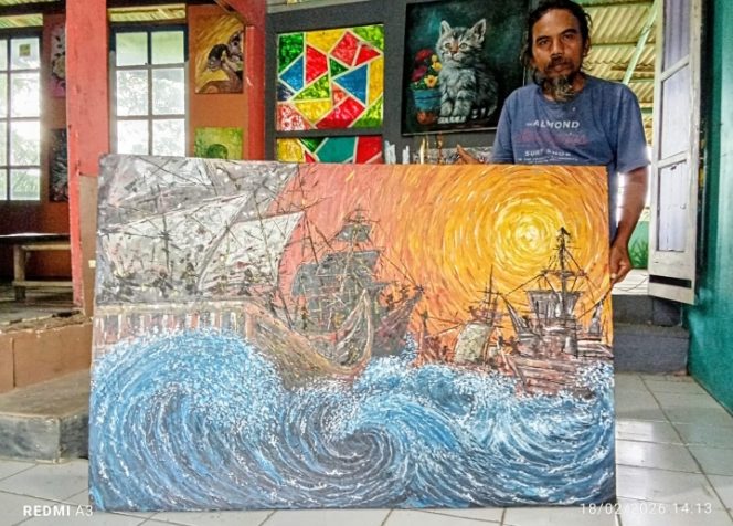 
 Gallery Hanjuang: Ruang Seni dan Apresiasi yang Tumbuh dari Mimpi di Pinggir Kali Cilakar