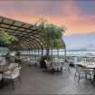 Suasana senja di hotel Meurorah Komodo