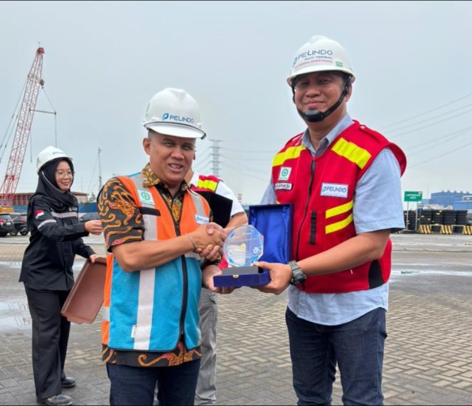 
 PTP Nonpetikemas Raih Penghargaan The Best Terminal HSSE Risk Control and Strengthening