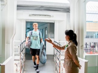Layanan di Pelabuhan Penyeberangan
