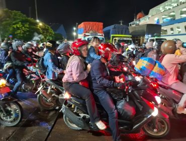 Pemudik dengan sepeda motor (ilustrasi/ist)