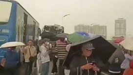 Suasana pascainsiden 2 TJ di arah Cipulir (ist)