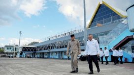 Menhub Dudy dan Wagub Maluki Utara