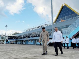Menhub Dudy dan Wagub Maluki Utara