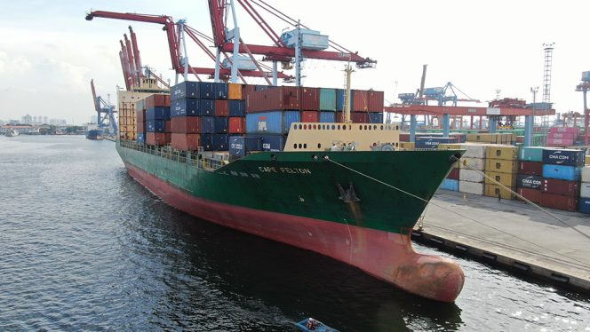 
 Foto istimewa/Ilustrasi kapal sandar yang siap berlayar di Terminal 3 Internasional IPC TPK.