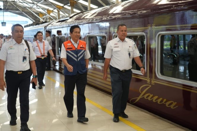 
 Pastikan Layanan Aman saat Lebaran, KAI Lakukan Inspeksi Jalur Selatan dengan Kereta Luar Biasa