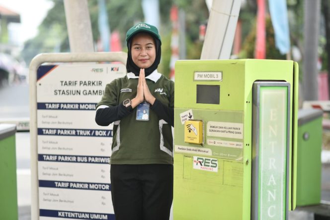
 KAI Services Terapkan Sistem COMBO to E-Parking di Sejumlah Stasiun, Transaksi Parkir Kini Tanpa Tiket