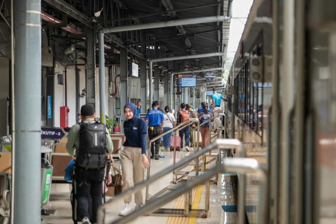 
 Okupansi KA Lebaran dari Jakarta Capai 57 Persen, Tiket Tanggal Favorit Hampir Habis