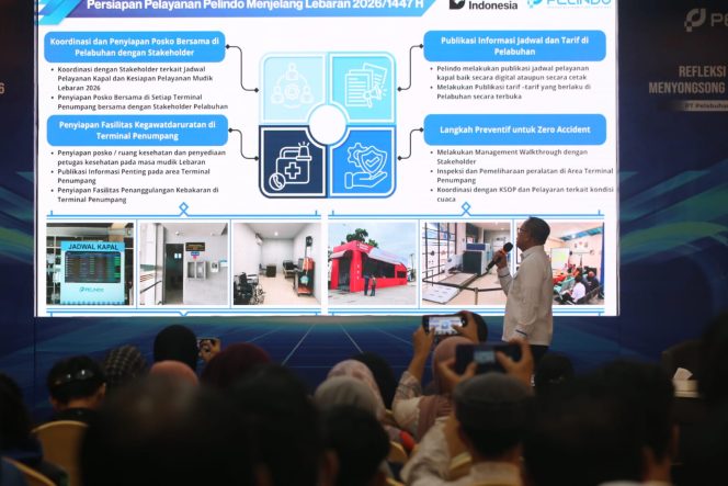 
 Pelindo Regional 4 Siapkan 20 Terminal Penumpang Hadapi Mudik Lebaran 2026, Layanan Difokuskan di Lima Pelabuhan Utama