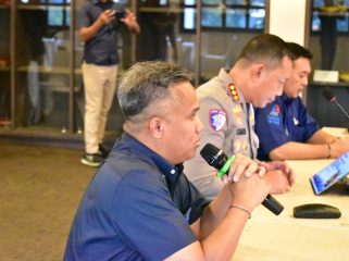 Executive General Manager Pelindo Regional 2 Tanjung Priok Yandri Trisaputra, saat rapat koordinasi. Foto istimewa/pelindoregional2tjpriok