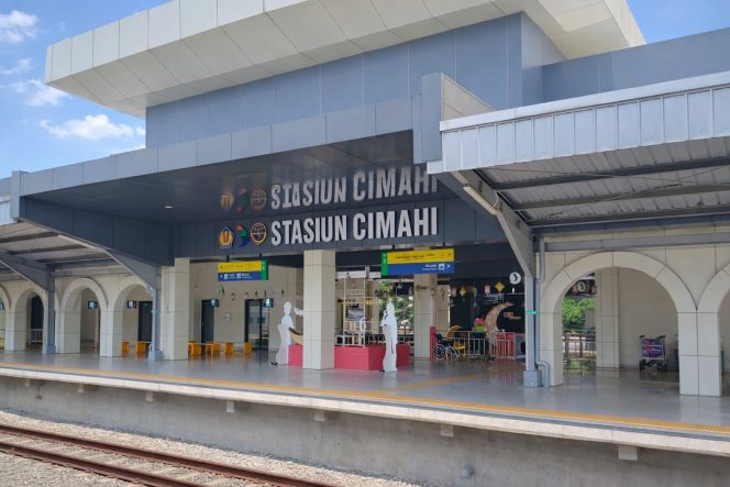 
 KAI Services Resmikan Area Parkir Stasiun Cimahi, Dukung Mobilitas Penumpang Lebaran 2026
