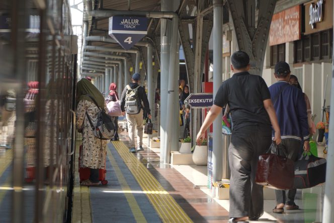 
 Okupansi KA Lebaran di Daop 1 Jakarta Tembus 71 Persen, 767 Ribu Tiket Terjual