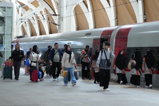 
 Penumpang Whoosh Naik 11,3 Persen Selama Angkutan Lebaran 2026