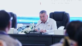 Menhub Dudy di Rakor Lintas Instansi