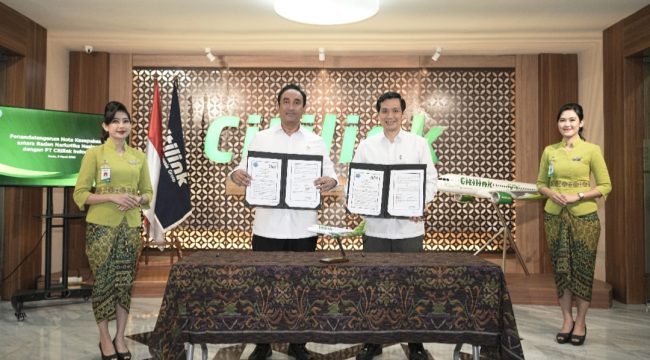 Kerja sama Strategis Citilink dan BNN