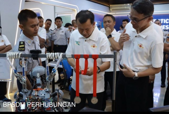 
 Kepala BPSDMP di STIP Indonesia belum lama ini