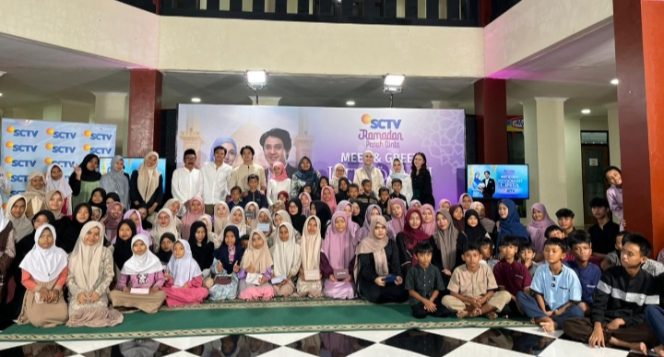 
 Pemain “Istiqomah Cinta” Berbagi Kebahagiaan Bersama Anak Panti Asuhan