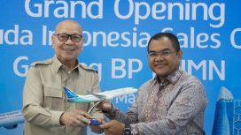 Dirut Garuda bersama Wakil BP BUMN