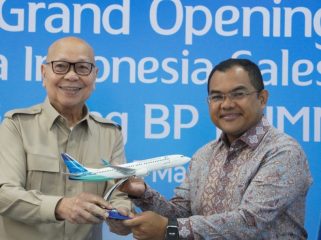 Dirut Garuda bersama Wakil BP BUMN