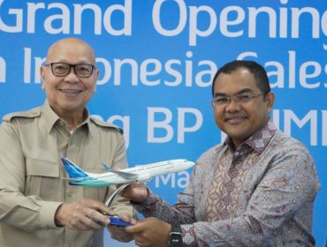 Dirut Garuda bersama Wakil BP BUMN