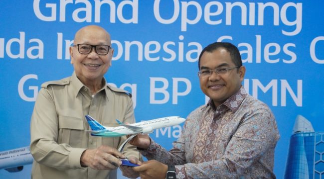 Dirut Garuda bersama Wakil BP BUMN