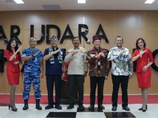 Peresmian penerbangan Surabaya-Makassar