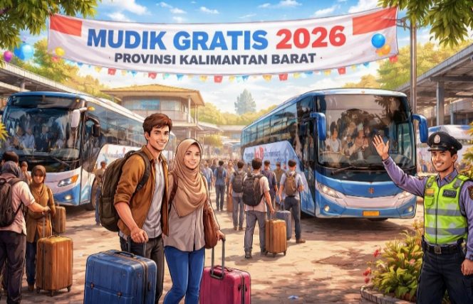 
 Pemprov Kalbar Gelar Program Mudik Gratis 2026, Siapkan 33 Bus Layani 12 Rute