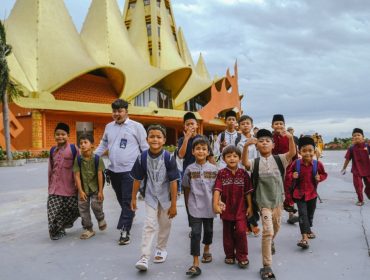 Anak-anak masa depan bangsa di area BHC