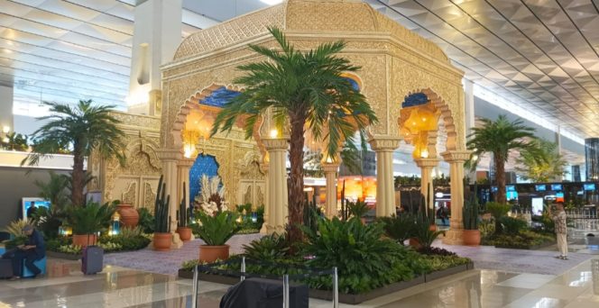 
 Terminal 3 Bandara Soeta untuk keberangkatan dan ketibaan penumpang Garuda Indonesia