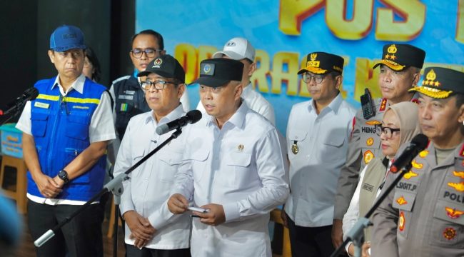 Pemerintah tinjau Pelabuhan Merak jelang angkutan Lebaran
