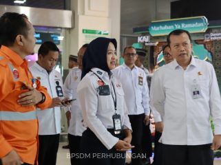 Kepala BPSDMP saat meninjau simpul transportasi di Yogya dan Magelang