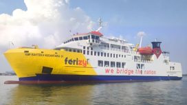 Armada ASDP di Telaga Punggur