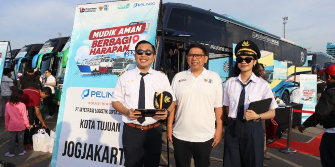 
 ILCS berangkatkan pemudik ke Yogyakarta 