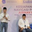Dirop AirNav saat paparan Kesiapan Angkutan Lebaran