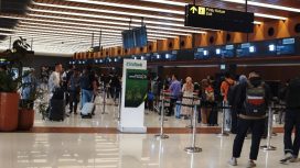 Penumpang di Bandara Soekarno-Hatta
